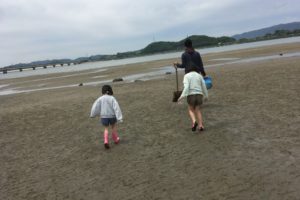 高梁川河口の干潟