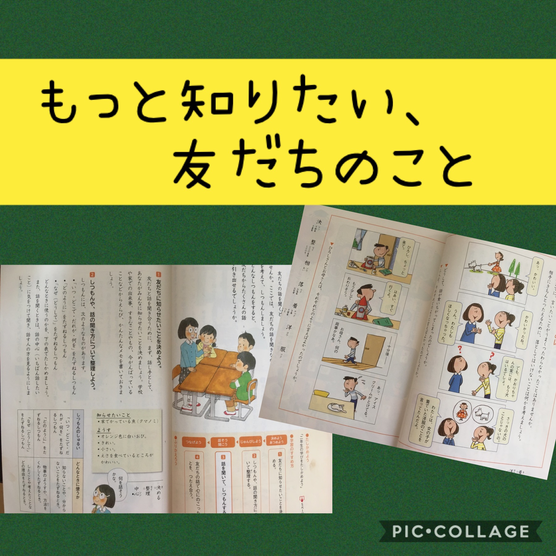 もっと知りたい友だちのこと 小学3年国語わかば コロナ休校家庭学習指導案 Maikoism
